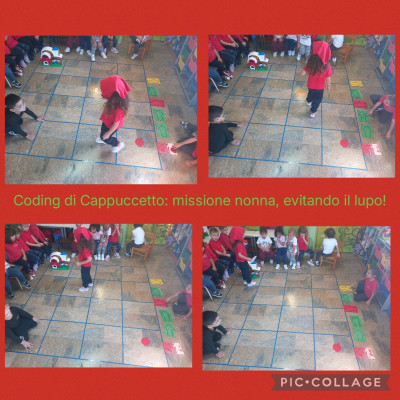 Coding di Cappuccetto: missione nonna, evitando il lupo!